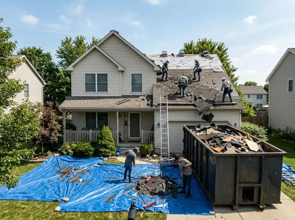 roof-replacement-debris-remova-004 — frequently asked questions, Cheapest Dumpster Rentals in New Smyrna Beach, FL